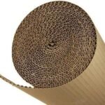 Corrugated paper rolls