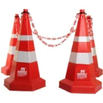 Barricades and Traffic cones
