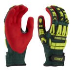 Impact resistant hand gloves