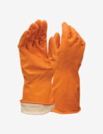 Rubber hand gloves