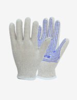 Dotted hand gloves